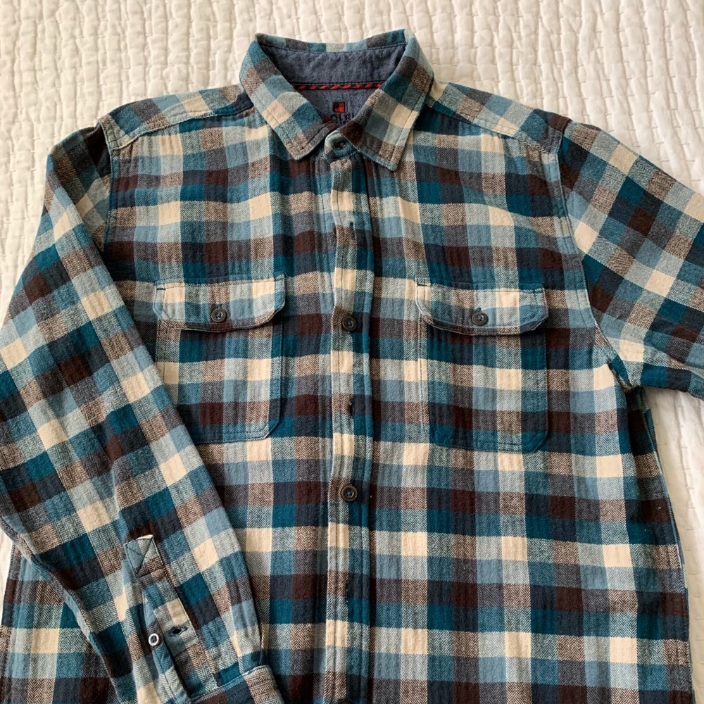 Woolrich men’s buffalo check flannel